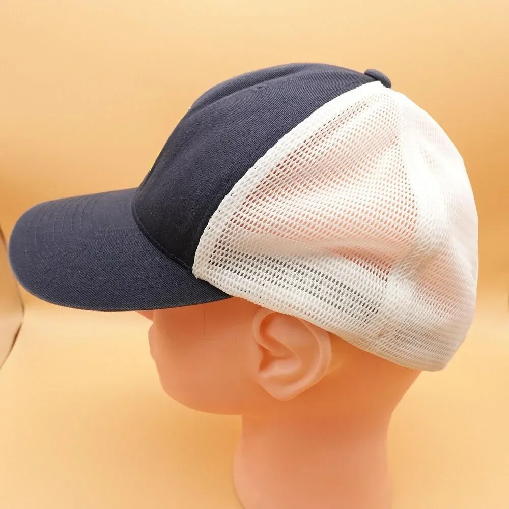 Long Beach State Dirtbags Hat Cap Snap Back Navy Yellow White NCAA Baseball Mens